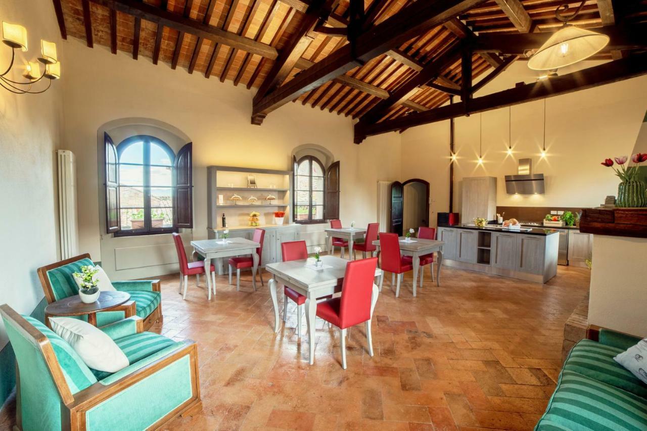 Il Mastio Di Spedaletto Bed & Breakfast Pienza Bagian luar foto